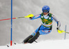 Frida Hansdotter  of Sweden skiing in first run of 50th Golden Fox trophy women slalom race of Audi FIS Alpine skiing World cup in Kranjska Gora, Slovenia. 50th Golden Fox trophy women slalom race of Audi FIS Alpine skiing World cup 2013-2014 was held on Sunday, 2nd of February 2014 in Kranjska Gora, Slovenia
