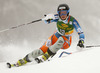 Nina Loeseth  of Norway skiing in first run of 50th Golden Fox trophy women slalom race of Audi FIS Alpine skiing World cup in Kranjska Gora, Slovenia. 50th Golden Fox trophy women slalom race of Audi FIS Alpine skiing World cup 2013-2014 was held on Sunday, 2nd of February 2014 in Kranjska Gora, Slovenia
