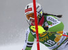Christina Geiger  of Germany skiing in first run of 50th Golden Fox trophy women slalom race of Audi FIS Alpine skiing World cup in Kranjska Gora, Slovenia. 50th Golden Fox trophy women slalom race of Audi FIS Alpine skiing World cup 2013-2014 was held on Sunday, 2nd of February 2014 in Kranjska Gora, Slovenia
