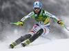 Barbara Wirth  of Germany skiing in first run of 50th Golden Fox trophy women slalom race of Audi FIS Alpine skiing World cup in Kranjska Gora, Slovenia. 50th Golden Fox trophy women slalom race of Audi FIS Alpine skiing World cup 2013-2014 was held on Sunday, 2nd of February 2014 in Kranjska Gora, Slovenia
