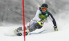 Alexandra Tilley  of Great Britain skiing in first run of 50th Golden Fox trophy women slalom race of Audi FIS Alpine skiing World cup in Kranjska Gora, Slovenia. 50th Golden Fox trophy women slalom race of Audi FIS Alpine skiing World cup 2013-2014 was held on Sunday, 2nd of February 2014 in Kranjska Gora, Slovenia
