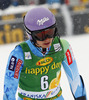 Tina Maze  of Slovenia reacts in finish of the second run of 50th Golden Fox trophy women slalom race of Audi FIS Alpine skiing World cup in Kranjska Gora, Slovenia. 50th Golden Fox trophy women slalom race of Audi FIS Alpine skiing World cup 2013-2014 was held on Sunday, 2nd of February 2014 in Kranjska Gora, Slovenia
