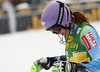 Tina Maze  of Slovenia reacts in finish of the second run of 50th Golden Fox trophy women slalom race of Audi FIS Alpine skiing World cup in Kranjska Gora, Slovenia. 50th Golden Fox trophy women slalom race of Audi FIS Alpine skiing World cup 2013-2014 was held on Sunday, 2nd of February 2014 in Kranjska Gora, Slovenia
