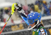 Fifth placed Maria Pietilae-Holmner  of Sweden reacts in finish of the second run of 50th Golden Fox trophy women slalom race of Audi FIS Alpine skiing World cup in Kranjska Gora, Slovenia. 50th Golden Fox trophy women slalom race of Audi FIS Alpine skiing World cup 2013-2014 was held on Sunday, 2nd of February 2014 in Kranjska Gora, Slovenia

