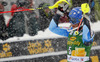Winner Frida Hansdotter  of Sweden reacts in finish of the second run of 50th Golden Fox trophy women slalom race of Audi FIS Alpine skiing World cup in Kranjska Gora, Slovenia. 50th Golden Fox trophy women slalom race of Audi FIS Alpine skiing World cup 2013-2014 was held on Sunday, 2nd of February 2014 in Kranjska Gora, Slovenia
