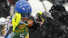 Winner Frida Hansdotter  of Sweden reacts in finish of the second run of 50th Golden Fox trophy women slalom race of Audi FIS Alpine skiing World cup in Kranjska Gora, Slovenia. 50th Golden Fox trophy women slalom race of Audi FIS Alpine skiing World cup 2013-2014 was held on Sunday, 2nd of February 2014 in Kranjska Gora, Slovenia
