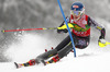 Mikaela Shiffrin  of USA skiing in first run of 50th Golden Fox trophy women slalom race of Audi FIS Alpine skiing World cup in Kranjska Gora, Slovenia. 50th Golden Fox trophy women slalom race of Audi FIS Alpine skiing World cup 2013-2014 was held on Sunday, 2nd of February 2014 in Kranjska Gora, Slovenia
