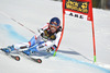 Dominique Gisin of Switzerland skiing in women giant slalom race of Audi FIS Alpine skiing World cup in Are, Sweden. Women giant slalom race of Audi FIS Alpine skiing World cup was held on Thursday, 6th of March 2014 in Are, Sweden.
