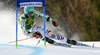 Felix Neureuther of Germany skiing in first run of men giant slalom race of Audi FIS Alpine skiing World cup in Kranjska Gora, Slovenia. 53rd Vitranc cup men giant slalom race of Audi FIS Alpine skiing World cup 2013-2014 was held on Saturday, 8th of March 2014 in Kranjska Gora, Slovenia
