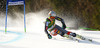 Ted Ligety of USA skiing in first run of men giant slalom race of Audi FIS Alpine skiing World cup in Kranjska Gora, Slovenia. 53rd Vitranc cup men giant slalom race of Audi FIS Alpine skiing World cup 2013-2014 was held on Saturday, 8th of March 2014 in Kranjska Gora, Slovenia
