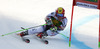 Marcel Hirscher of Austria skiing in first run of men giant slalom race of Audi FIS Alpine skiing World cup in Kranjska Gora, Slovenia. 53rd Vitranc cup men giant slalom race of Audi FIS Alpine skiing World cup 2013-2014 was held on Saturday, 8th of March 2014 in Kranjska Gora, Slovenia
