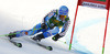 Matts Olsson of Sweden skiing in first run of men giant slalom race of Audi FIS Alpine skiing World cup in Kranjska Gora, Slovenia. 53rd Vitranc cup men giant slalom race of Audi FIS Alpine skiing World cup 2013-2014 was held on Saturday, 8th of March 2014 in Kranjska Gora, Slovenia
