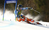 Leif Kristian Haugen of Norway skiing in first run of men giant slalom race of Audi FIS Alpine skiing World cup in Kranjska Gora, Slovenia. 53rd Vitranc cup men giant slalom race of Audi FIS Alpine skiing World cup 2013-2014 was held on Saturday, 8th of March 2014 in Kranjska Gora, Slovenia
