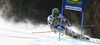 Philipp Schoerghofer of Austria skiing in first run of men giant slalom race of Audi FIS Alpine skiing World cup in Kranjska Gora, Slovenia. 53rd Vitranc cup men giant slalom race of Audi FIS Alpine skiing World cup 2013-2014 was held on Saturday, 8th of March 2014 in Kranjska Gora, Slovenia
