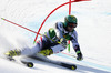 Philipp Schoerghofer of Austria skiing in first run of men giant slalom race of Audi FIS Alpine skiing World cup in Kranjska Gora, Slovenia. 53rd Vitranc cup men giant slalom race of Audi FIS Alpine skiing World cup 2013-2014 was held on Saturday, 8th of March 2014 in Kranjska Gora, Slovenia
