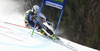 Marcus Sandell of Finland skiing in first run of men giant slalom race of Audi FIS Alpine skiing World cup in Kranjska Gora, Slovenia. 53rd Vitranc cup men giant slalom race of Audi FIS Alpine skiing World cup 2013-2014 was held on Saturday, 8th of March 2014 in Kranjska Gora, Slovenia
