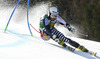Marcus Sandell of Finland skiing in first run of men giant slalom race of Audi FIS Alpine skiing World cup in Kranjska Gora, Slovenia. 53rd Vitranc cup men giant slalom race of Audi FIS Alpine skiing World cup 2013-2014 was held on Saturday, 8th of March 2014 in Kranjska Gora, Slovenia
