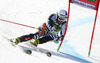 Marcus Sandell of Finland skiing in first run of men giant slalom race of Audi FIS Alpine skiing World cup in Kranjska Gora, Slovenia. 53rd Vitranc cup men giant slalom race of Audi FIS Alpine skiing World cup 2013-2014 was held on Saturday, 8th of March 2014 in Kranjska Gora, Slovenia
