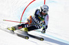 Marcus Sandell of Finland skiing in first run of men giant slalom race of Audi FIS Alpine skiing World cup in Kranjska Gora, Slovenia. 53rd Vitranc cup men giant slalom race of Audi FIS Alpine skiing World cup 2013-2014 was held on Saturday, 8th of March 2014 in Kranjska Gora, Slovenia
