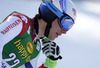 Carlo Janka of Switzerland after DNF in first run of men giant slalom race of Audi FIS Alpine skiing World cup in Kranjska Gora, Slovenia. 53rd Vitranc cup men giant slalom race of Audi FIS Alpine skiing World cup 2013-2014 was held on Saturday, 8th of March 2014 in Kranjska Gora, Slovenia
