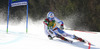Gino Caviezel of Switzerland skiing in first run of men giant slalom race of Audi FIS Alpine skiing World cup in Kranjska Gora, Slovenia. 53rd Vitranc cup men giant slalom race of Audi FIS Alpine skiing World cup 2013-2014 was held on Saturday, 8th of March 2014 in Kranjska Gora, Slovenia
