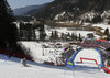 Marcus Sandell of Finland skiing in second run of men giant slalom race of Audi FIS Alpine skiing World cup in Kranjska Gora, Slovenia. 53rd Vitranc cup men giant slalom race of Audi FIS Alpine skiing World cup 2013-2014 was held on Saturday, 8th of March 2014 in Kranjska Gora, Slovenia
