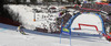 Marcus Sandell of Finland skiing in second run of men giant slalom race of Audi FIS Alpine skiing World cup in Kranjska Gora, Slovenia. 53rd Vitranc cup men giant slalom race of Audi FIS Alpine skiing World cup 2013-2014 was held on Saturday, 8th of March 2014 in Kranjska Gora, Slovenia
