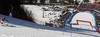 Fourth placed Marcel Hirscher of Austria skiing in second run of men giant slalom race of Audi FIS Alpine skiing World cup in Kranjska Gora, Slovenia. 53rd Vitranc cup men giant slalom race of Audi FIS Alpine skiing World cup 2013-2014 was held on Saturday, 8th of March 2014 in Kranjska Gora, Slovenia
