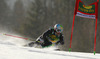 Roberto Nani of Italy skiing in first run of men giant slalom race of Audi FIS Alpine skiing World cup in Kranjska Gora, Slovenia. 53rd Vitranc cup men giant slalom race of Audi FIS Alpine skiing World cup 2013-2014 was held on Saturday, 8th of March 2014 in Kranjska Gora, Slovenia

