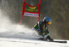 Luca De Aliprandini of Italy skiing in first run of men giant slalom race of Audi FIS Alpine skiing World cup in Kranjska Gora, Slovenia. 53rd Vitranc cup men giant slalom race of Audi FIS Alpine skiing World cup 2013-2014 was held on Saturday, 8th of March 2014 in Kranjska Gora, Slovenia
