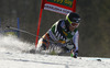 Samu Torsti of Finland skiing in first run of men giant slalom race of Audi FIS Alpine skiing World cup in Kranjska Gora, Slovenia. 53rd Vitranc cup men giant slalom race of Audi FIS Alpine skiing World cup 2013-2014 was held on Saturday, 8th of March 2014 in Kranjska Gora, Slovenia
