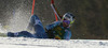Rasmus Windingstad of Norway skiing in first run of men giant slalom race of Audi FIS Alpine skiing World cup in Kranjska Gora, Slovenia. 53rd Vitranc cup men giant slalom race of Audi FIS Alpine skiing World cup 2013-2014 was held on Saturday, 8th of March 2014 in Kranjska Gora, Slovenia
