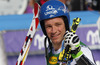 Benjamin Raich of Austria reacts in finish of the second run of men giant slalom race of Audi FIS Alpine skiing World cup in Kranjska Gora, Slovenia. 53rd Vitranc cup men giant slalom race of Audi FIS Alpine skiing World cup 2013-2014 was held on Saturday, 8th of March 2014 in Kranjska Gora, Slovenia
