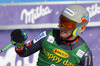 Ted Ligety of USA reacts in finish of the second run of men giant slalom race of Audi FIS Alpine skiing World cup in Kranjska Gora, Slovenia. 53rd Vitranc cup men giant slalom race of Audi FIS Alpine skiing World cup 2013-2014 was held on Saturday, 8th of March 2014 in Kranjska Gora, Slovenia
