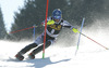 Benjamin Raich of Austria skiing in first run of men slalom race of Audi FIS Alpine skiing World cup in Kranjska Gora, Slovenia. The 53rd Vitranc cup men slalom race of Audi FIS Alpine skiing World cup 2013-2014 was held on Sunday, 9th of March 2014 on Podkoren course in Kranjska Gora, Slovenia
