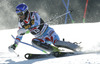 Jean Baptiste Grange of France skiing in first run of men slalom race of Audi FIS Alpine skiing World cup in Kranjska Gora, Slovenia. The 53rd Vitranc cup men slalom race of Audi FIS Alpine skiing World cup 2013-2014 was held on Sunday, 9th of March 2014 on Podkoren course in Kranjska Gora, Slovenia

