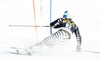 Jens Henttinen of Finland skiing in first run of men slalom race of Audi FIS Alpine skiing World cup in Kranjska Gora, Slovenia. The 53rd Vitranc cup men slalom race of Audi FIS Alpine skiing World cup 2013-2014 was held on Sunday, 9th of March 2014 on Podkoren course in Kranjska Gora, Slovenia
