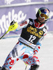 Alexis Pinturault of France reacts in the finish of the second run of men slalom race of Audi FIS Alpine skiing World cup in Kranjska Gora, Slovenia. The 53rd Vitranc cup men slalom race of Audi FIS Alpine skiing World cup 2013-2014 was held on Sunday, 9th of March 2014 on Podkoren course in Kranjska Gora, Slovenia
