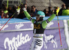 Felix Neureuther of Germany reacts in the finish of the second run of men slalom race of Audi FIS Alpine skiing World cup in Kranjska Gora, Slovenia. The 53rd Vitranc cup men slalom race of Audi FIS Alpine skiing World cup 2013-2014 was held on Sunday, 9th of March 2014 on Podkoren course in Kranjska Gora, Slovenia
