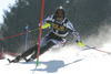 Mario Matt of Austria skiing in first run of men slalom race of Audi FIS Alpine skiing World cup in Kranjska Gora, Slovenia. The 53rd Vitranc cup men slalom race of Audi FIS Alpine skiing World cup 2013-2014 was held on Sunday, 9th of March 2014 on Podkoren course in Kranjska Gora, Slovenia

