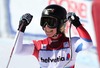 Lara Gut during Womens Super G of FIS Ski Alpine World Cup at the Pista Silvano Beltrametti in Lenzerheide, Switzerland on 2014/03/13.

