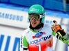 Felix Neureuther (GER) during mens Slaom of FIS Ski Alpine World Cup finals at the Pista Silvano Beltrametti in Lenzerheide, Switzerland on 2014/03/15.
