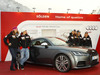 Swiss team during Audi Media talk which was held in Soelden, Austria, ahead of start of Audi FIS Alpine skiing World Cup season 2014-2015. Audi Media talk was held in Giggi Tenne in Soelden, Austria, on Thursday, 23rd of October 2014.
