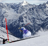 Jessica Lindell-Vikarby of Sweden skiing in first run of women giant slalom race of Audi FIS Alpine skiing World cup in Soelden, Austria. First race of Audi FIS Alpine skiing World cup season 2014-2015, was held on Saturday, 25th of October 2014 on Rettenbach glacier above Soelden, Austria
