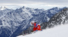 Federica Brignone of Italy skiing in first run of women giant slalom race of Audi FIS Alpine skiing World cup in Soelden, Austria. First race of Audi FIS Alpine skiing World cup season 2014-2015, was held on Saturday, 25th of October 2014 on Rettenbach glacier above Soelden, Austria
