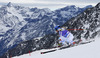 Frida Hansdotter of Sweden skiing in first run of women giant slalom race of Audi FIS Alpine skiing World cup in Soelden, Austria. First race of Audi FIS Alpine skiing World cup season 2014-2015, was held on Saturday, 25th of October 2014 on Rettenbach glacier above Soelden, Austria
