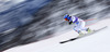 Kajsa Kling of Sweden skiing in first run of women giant slalom race of Audi FIS Alpine skiing World cup in Soelden, Austria. First race of Audi FIS Alpine skiing World cup season 2014-2015, was held on Saturday, 25th of October 2014 on Rettenbach glacier above Soelden, Austria
