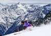 Ragnhild Mowinckel of Norway skiing in first run of women giant slalom race of Audi FIS Alpine skiing World cup in Soelden, Austria. First race of Audi FIS Alpine skiing World cup season 2014-2015, was held on Saturday, 25th of October 2014 on Rettenbach glacier above Soelden, Austria
