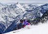 Ragnhild Mowinckel of Norway skiing in first run of women giant slalom race of Audi FIS Alpine skiing World cup in Soelden, Austria. First race of Audi FIS Alpine skiing World cup season 2014-2015, was held on Saturday, 25th of October 2014 on Rettenbach glacier above Soelden, Austria
