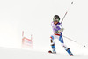 Lara Gut of Switzerland skiing in first run of women giant slalom race of Audi FIS Alpine skiing World cup in Soelden, Austria. First race of Audi FIS Alpine skiing World cup season 2014-2015, was held on Saturday, 25th of October 2014 on Rettenbach glacier above Soelden, Austria
